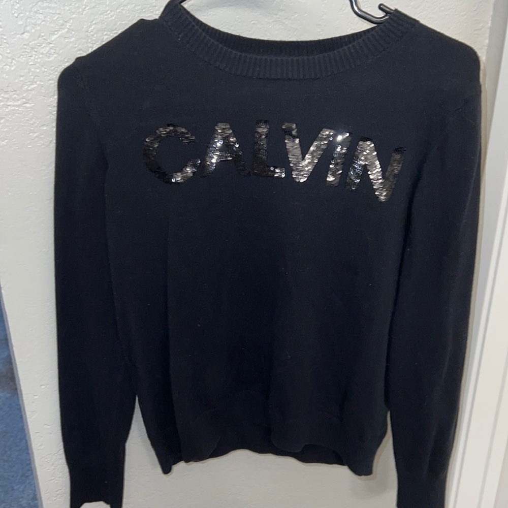 Black Calvin Klein Long sleeve